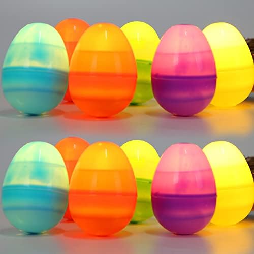 Подвесная опаковка с led подсветка Великден лампа (12 Яйца, Имитация на Великден, Декоративна в Дома Декор от Великденски