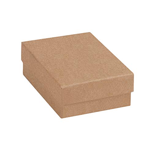 Кутии Кутии за бижута Fast BFJB321K, 3 1/16 2 x 1/8x 1, Крафт (опаковка по 100 броя)