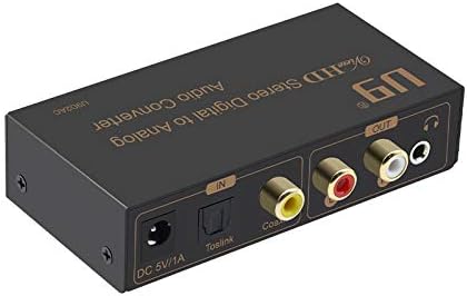 U9 ViewHD най-Новият КПР-стерео Цифрово-Аналогов Аудиопреобразователь 192 khz КПР с възможност за Регулиране на силата на звука на