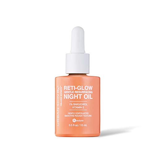 Urban Skin Rx Reti-Glow Леко Възстановително нощно масло | с ретинол - Алтернативно леко масло за лице за възстановяване и изглаждане