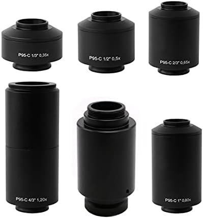 Аксесоари за микроскоп P95-C 0,35 X 0,5 X X 0,65 0,8 X 1x 1,2 X C Закрепване за Камерата Адаптер за микроскоп, за да Тринокулярного
