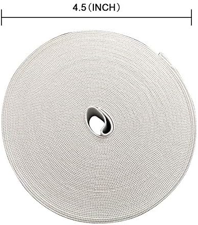 Еластична дъвка за пришивания бели потници высокоэластичных рулони с ширина 1 X 12 ярда (бяла)