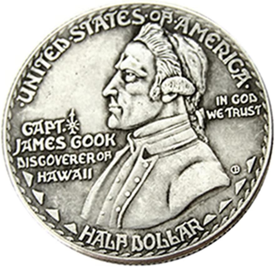 Възпоменателна Монета в Полдоллара САЩ 1928 Г Чуждестранна Репродукции Със Сребърно покритие Източник