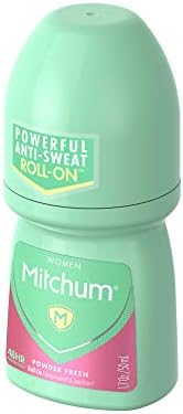Mitchum for Women Roll On, против изпотяване и Дезодорант, Пресни захар, 1,7 грама (опаковка от 6 броя)