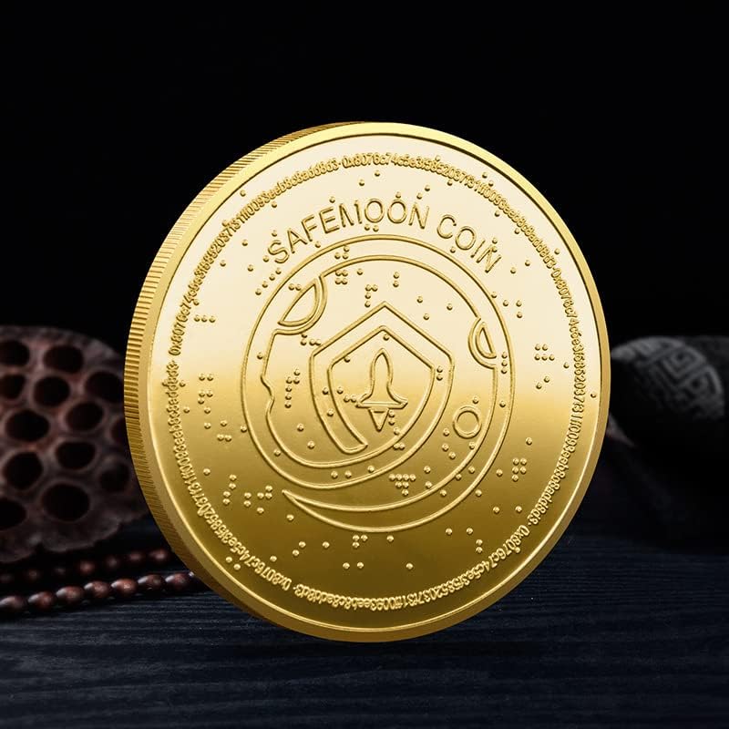 Цифров Виртуална Монета Мемориал Медал с Релефни Safenioon Виртуална Монета Възпоменателна Монета Артикули за Декорация на