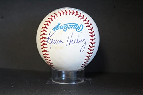 Бейзболен автограф с автограф на Кевин Хики Auto PSA/DNA AM48672 - Бейзболни топки с Автографи