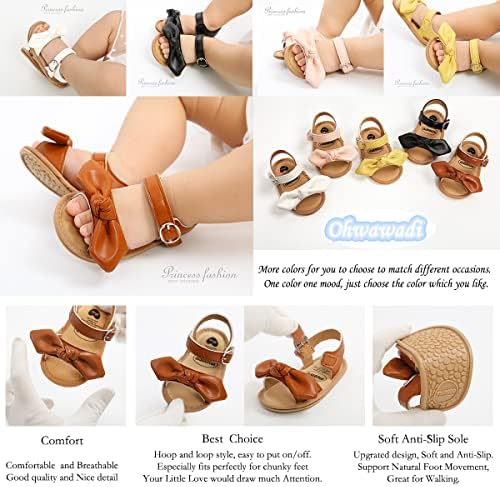 Ohwawadi/Сандали за бебета Момчета и Момичета на Мека Противоплъзгаща Гумена Подметка, Лятна Обувки За деца, Обувки На равна