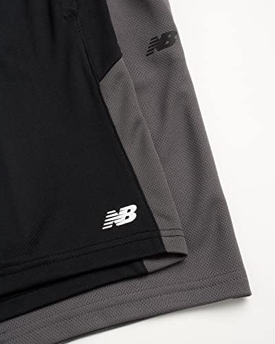 Активни shorts New Balance за момчетата - 2 комплекта спортни етажа на баскетболни шорти (За малки момчета / за Големи момчета)