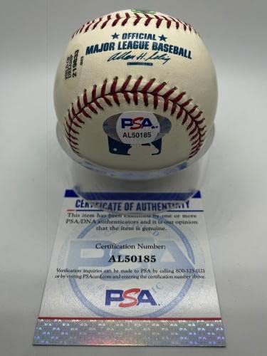 Мини Миносо Индианс Уайт Сокс Подписа Автограф Официален Представител на MLB Бейзбол PSA ДНК - Бейзболни Топки С Автографи