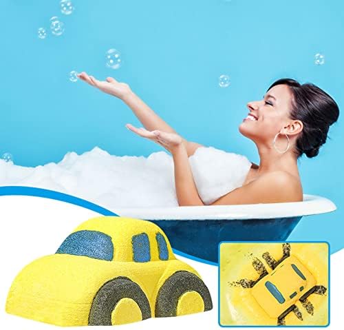 1 БР. Топчета за вана във формата на самолет във формата на кораб, подарък Ръчна изработка, органични Бомбочки за баня с