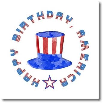 3dRose честит рожден Ден, Америка. Ден на независимостта. - Ютия за топлопреминаване (ht-363953-3)