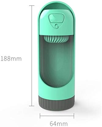 Преносима пиенето на вода от PET-бутилки FEGOCLT, използвано за подаване на вода в Опаковка за вода за домашни любимци на открито (Цвят: