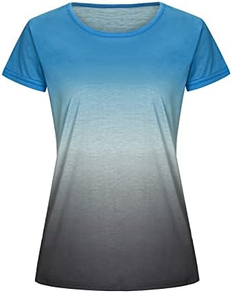 Дамски Тениски, Ежедневни Тениска за Купоните, Жените Празнична Тениска С Къс Ръкав, Плюс Размер, Лесна Свободна Тениска С кръгло