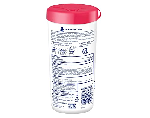 МОКРИ Антибактериални кърпички за ръце със Свеж аромат 40 парчета (опаковка от 2 броя)