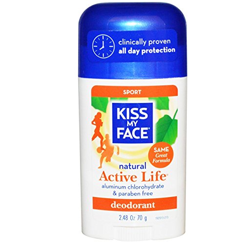 Дезодорант-стик Kiss My Face Active Life Sport 2,48 унция (6 опаковки)