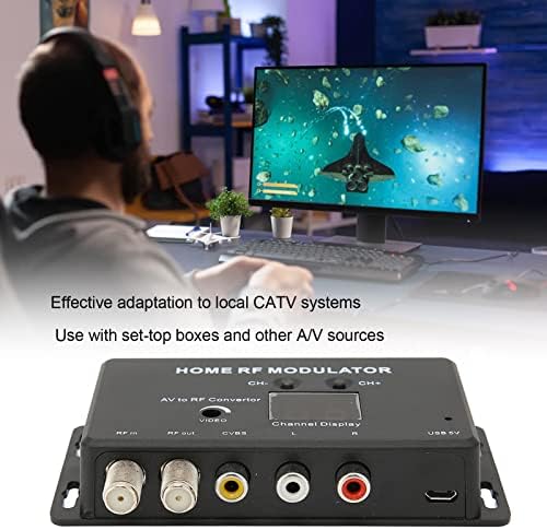 Модулатор на телевизионна комуникация, Домашен Радиочестотни Модулатор Поддържа PALNTSC за източник на AV