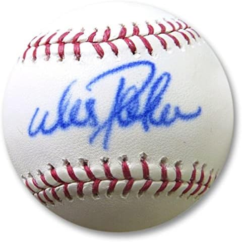 Уес Паркър Подписа Бейзболен клуб MLB с Автограф от Los Angeles Dodgers на PSA 4A74569 - Бейзболни Топки С Автографи