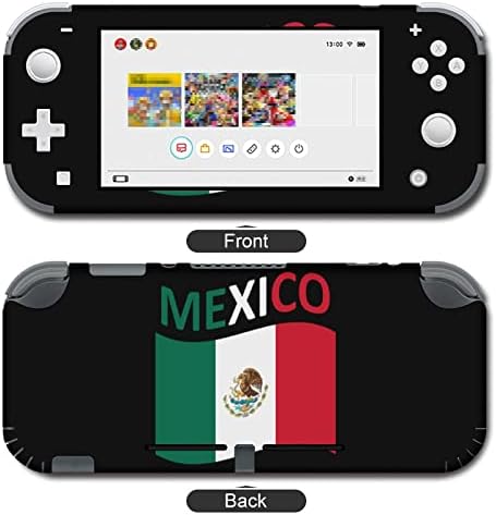 Етикети с флага на Мексико С Пълна Обвивка, Етикет в Предната панел, Защитни Стикери, Съвместими с Nintendo Switch