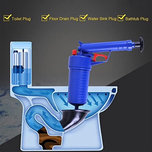 Буталото за Тоалетна, за Пречистване на Тоалетното пистолет за Почистване на мивки, за Пречистване на Въздуха Бластер, Разблокирующие
