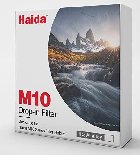 Haida HD4693 M10-II Опускающийся Филтър Черно Мъгла 1/4 за притежателя M10 100 мм от Оптично Стъкло с Мек Фокус и Метална Рамка