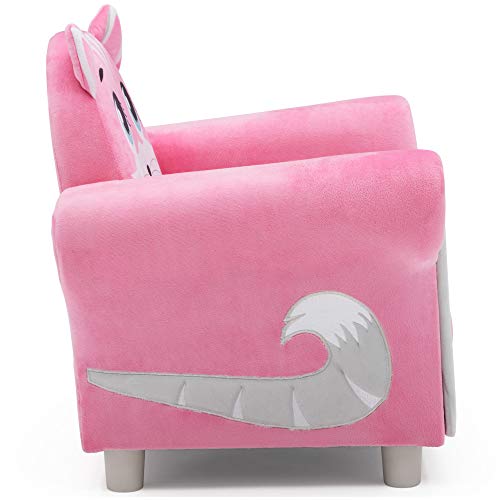 Удобно детско столче Delta Children - Забавен Герой във формата на Животно, Розово Коте