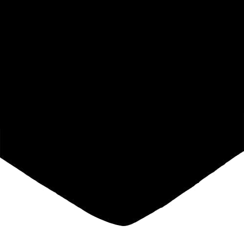 SheetWorld Памучен Фланелевая Преносим Мини-Чаршаф за креватче с много дълбоко засаждане 24 x 38 x 5,5, Фланелево -Черен, Произведено