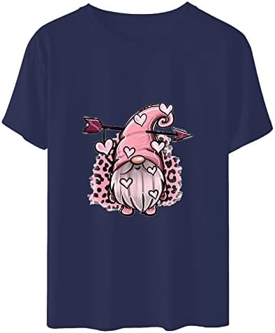 Лятна Есенна Тениска за Момичета 2023, Дрехи с Къс Ръкав, Памучен Блуза с Кръгло Деколте и Графичен Дизайн за Късна Закуска, Риза