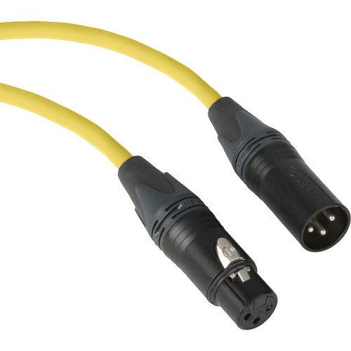 Микрофон кабел Kopul Premium Performance 3000 Series XLR M - XLR F - 100' (30,5 м), жълт