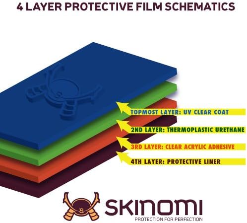 Защитно фолио Skinomi, Съвместима с Samsung Rugby Smart Clear TechSkin TPU Anti-Bubble HD Film