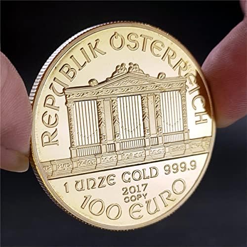Австрийската Възпоменателна Монета 2015 Златен Медал На Виенския Симфоничен Оркестър Мемориал Медал На Златна Монета Артикули За Декорация