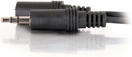 Удлинительный кабел стереозвука C2G 40406 3,5 мм M/F, black (3 фута, 0,91 м)