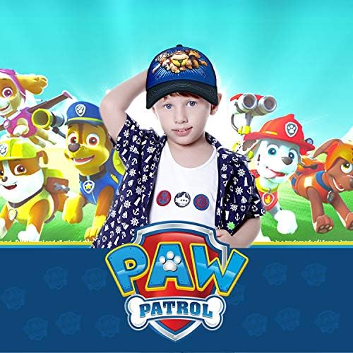 Герой Nickelodeon Paw Патрул За Малки Момчета Памучен 3D бейзболна шапка 2-5 години Син Цвят