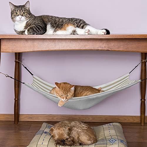 Хамак за домашни любимци Fox Sleeping Cat Bed с Регулируеми Каишки и Метални Куки 16,9 x13