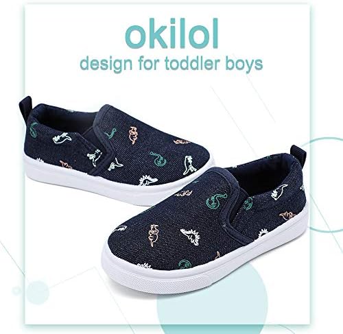 okilol/Обувки за деца, Парусиновые Маратонки, Без Закопчалка за Момчета и Момичета