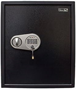 Qualarc NOCH-46EL Електронен цифров сейф за сигурността на дома и офиса от стомана с ключалка с клавиатура, 2 кубични фута, 2