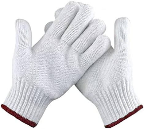 Работни ръкавици JMMBY сгъстено трикотажни памучни, защитни фабрика работни ръкавици