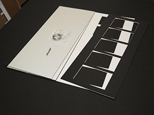 Творчески Художествен Колаж с Букви 12-4x6 Откриващата Модерна Черна Рамка за снимки с Музей със смола и бял мат 10x44