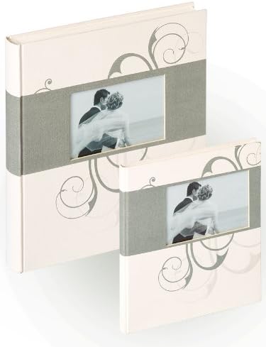 Сватбена книга за Гости Валтер Design GB-134 Romance с Ламиниран художествена обработка на хартия, релефна, с высечкой за Вашата лична