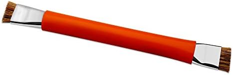 Четка за почистване на дънната платка COHK IC с Двойна четка от Конски косъм, за мобилен телефон / Таблет, 5,4 (в оранжево)