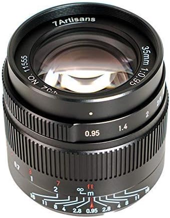 портретен обектив 7artisans 35 мм F0.95 с голяма бленда, APS-C Ръчно фокусиране, за да Fujifilm X Mount X-PRO1 X-PRO2 X-X