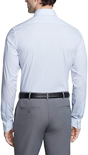 Мъжка риза на Calvin Klein в една тънка лента от Нетъкан текстил Участък-намаляване на