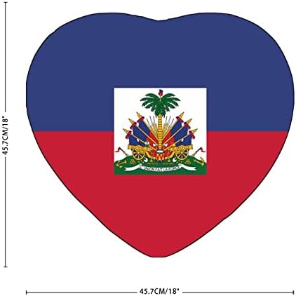 Хаити Декорация на Стените на Детската Стая на Стената Художествени Етикети Любов Флаг във Формата На Сърце Сменяеми Етикети