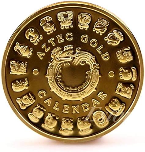 Възпоменателна Монета Мая Cryptocurrency пророчеството на играта Мексико Календар на Маите Колекция от Произведения на Изкуството Възпоменателни