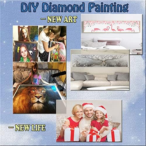 Комплекти за Рисуване Диаманти за възрастни, Риба Жълто Елен Diamond Изкуство за Деца Начинаещи САМ 5D Боята по Номера, Голяма Цялостна