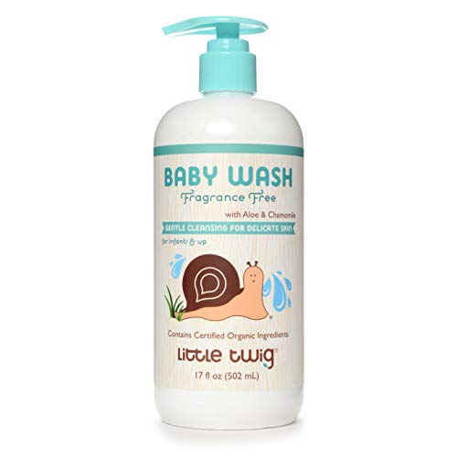 Little Twig Baby Wash, Натурална формула с растителен произход Без ароматизатори, 17 течни унции.