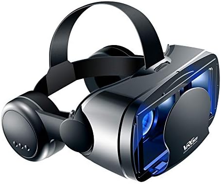 Слушалки виртуална реалност ECENS VR за мобилни устройства Версия за големи слушалки, 3D-очила за виртуална реалност за ТЕЛЕВИЗИЯ,