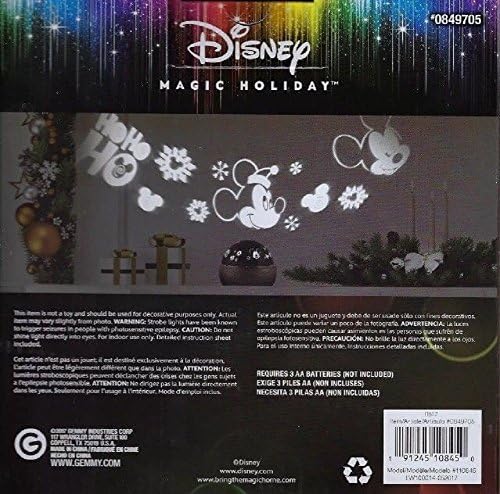 Коледна Led Въртящ Се На Сенчести Проектор, Лампа Disney Mickey Mouse