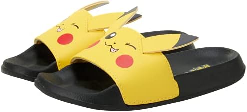 Сандали с Pikachu за момчета Pokemon - 3D-Слипоны За плажа / Басейна (Малко момче / Голямо момче)