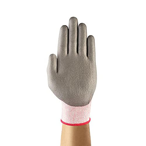 Ръкавици от полиуретан Ansell Healthcare 111679 серия 11-644 Светло сив цвят, 13 Калибър, Размер 12 (опаковка от 144 броя)
