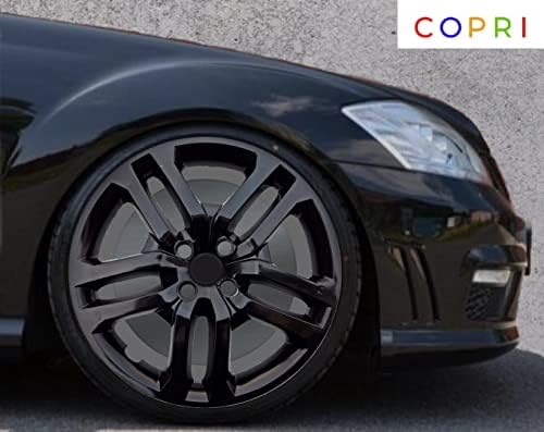 Комплект Copri от 4 Джанти Накладки 16-Инчов Черен на цвят, С прикрепен с болтове, Подходящи за BMW
